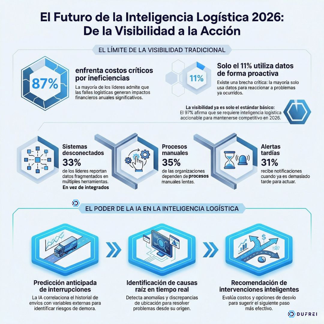 Infografía Futuro de la Inteligencia Logistica - FedEx