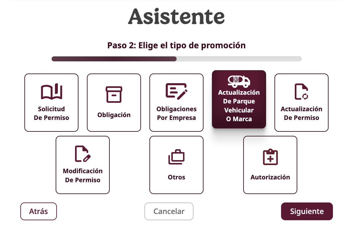 OPE CNE Paso 2: Actualización Parque Vehicular